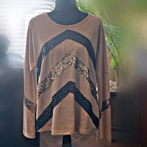 Sequin top perfect for holiday party